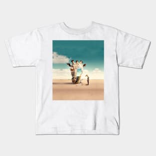 The Giraffe No. 1: A Symbol of Beauty, Grace, and Spiritual Connection Kids T-Shirt